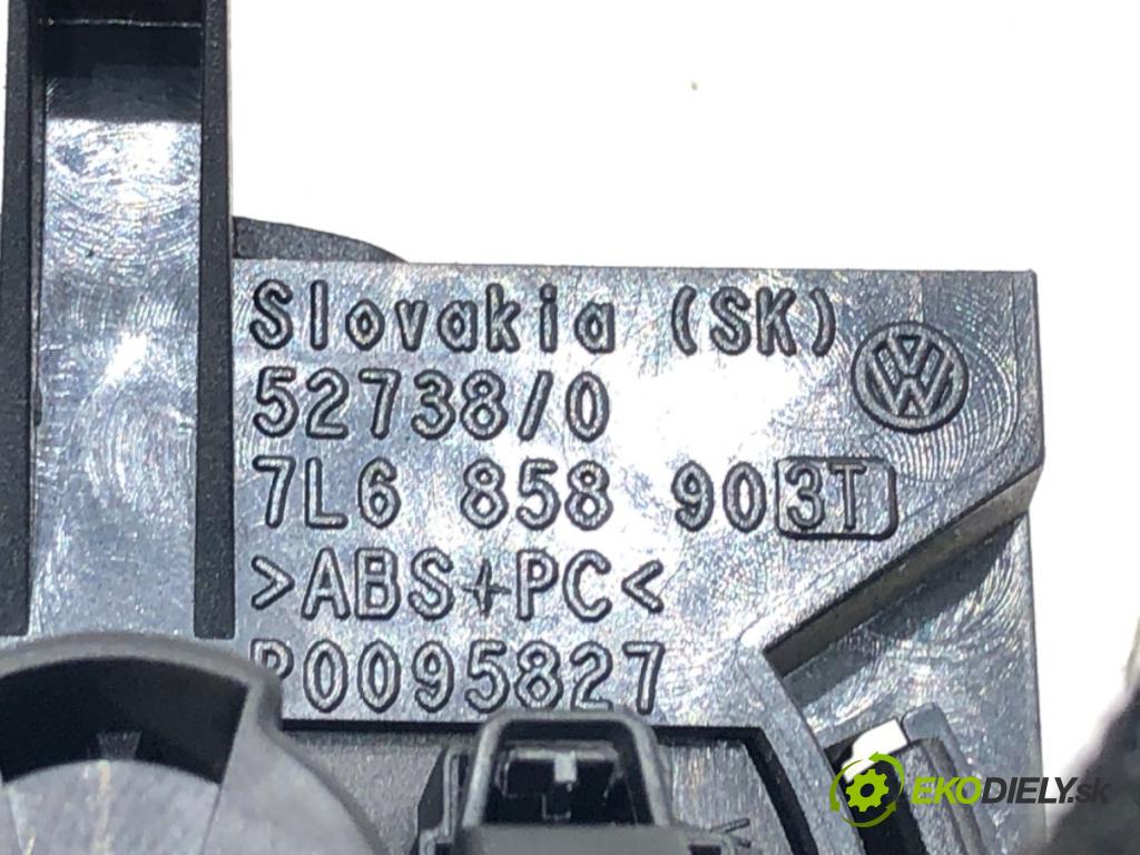 VW TOUAREG (7LA, 7L6, 7L7) 2002 - 2013    3.0 TDI 155 kW [211 KM] olej napędowy 2006 - 2010  spínač světel 7L6858903T