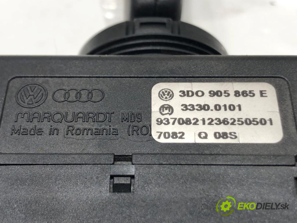 VW TOUAREG (7LA, 7L6, 7L7) 2002 - 2013    3.0 TDI 155 kW [211 KM] olej napędowy 2006 - 2010  spinačka 3D0905865E (Spínacie skrinky a kľúče)