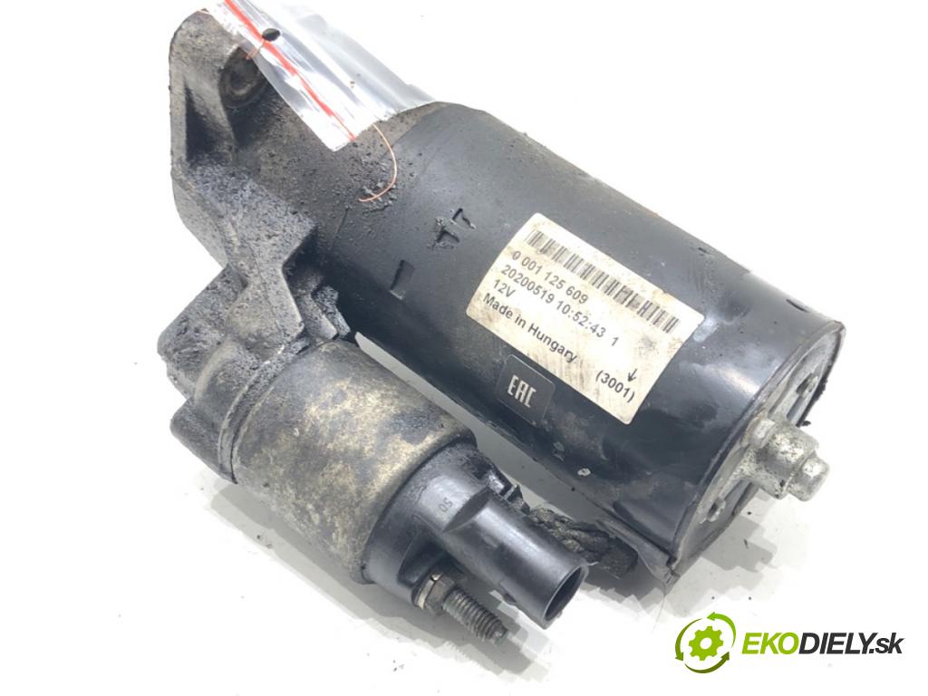 VW TOUAREG (7LA, 7L6, 7L7) 2002 - 2013    3.0 TDI 155 kW [211 KM] olej napędowy 2006 - 2010  Štartér 0001125609 (Štartéry)