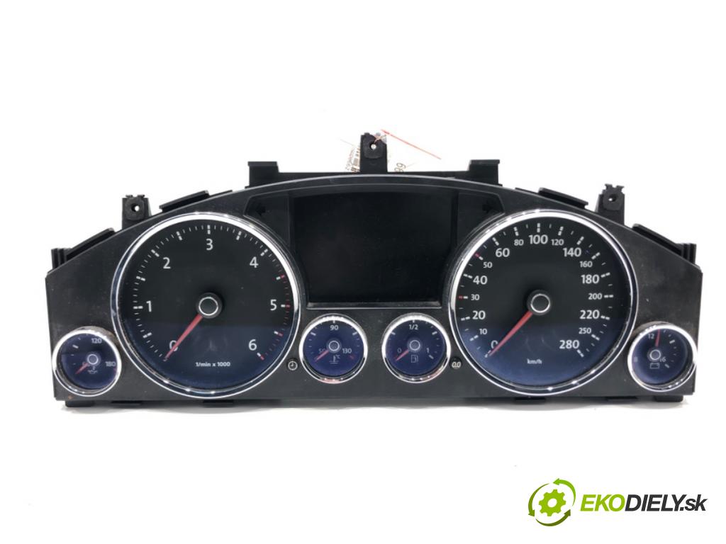 VW TOUAREG (7LA, 7L6, 7L7) 2002 - 2013    3.0 TDI 155 kW [211 KM] olej napędowy 2006 - 2010  Prístrojovka 7L6920885J (Prístrojové dosky, displeje)