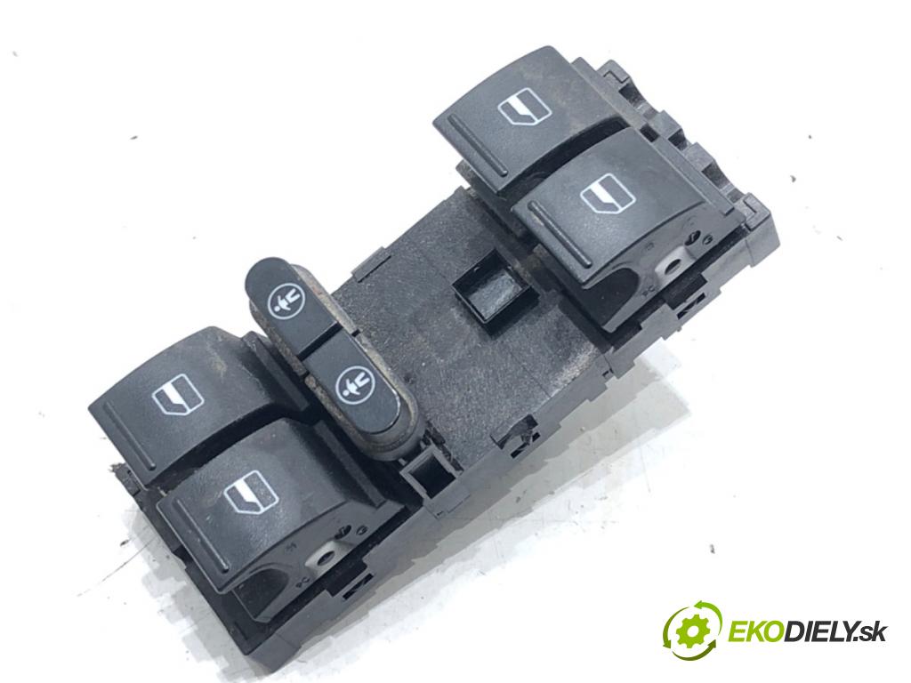 VW TOUAREG (7LA, 7L6, 7L7) 2002 - 2013    3.0 TDI 155 kW [211 KM] olej napędowy 2006 - 2010  Prepínač okien  (Prepínače, spínače, tlačidlá a ovládače kúrenia)