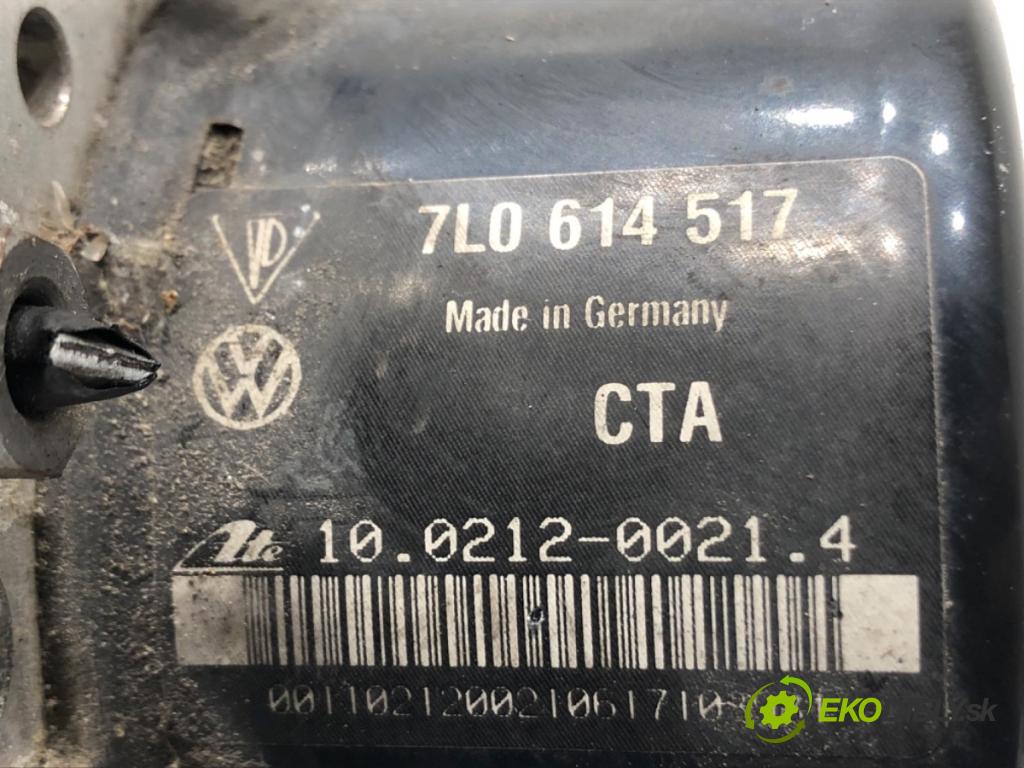 VW TOUAREG (7LA, 7L6, 7L7) 2002 - 2013    3.0 TDI 155 kW [211 KM] olej napędowy 2006 - 2010  Pumpa ABS 7L0907379K (Pumpy ABS)