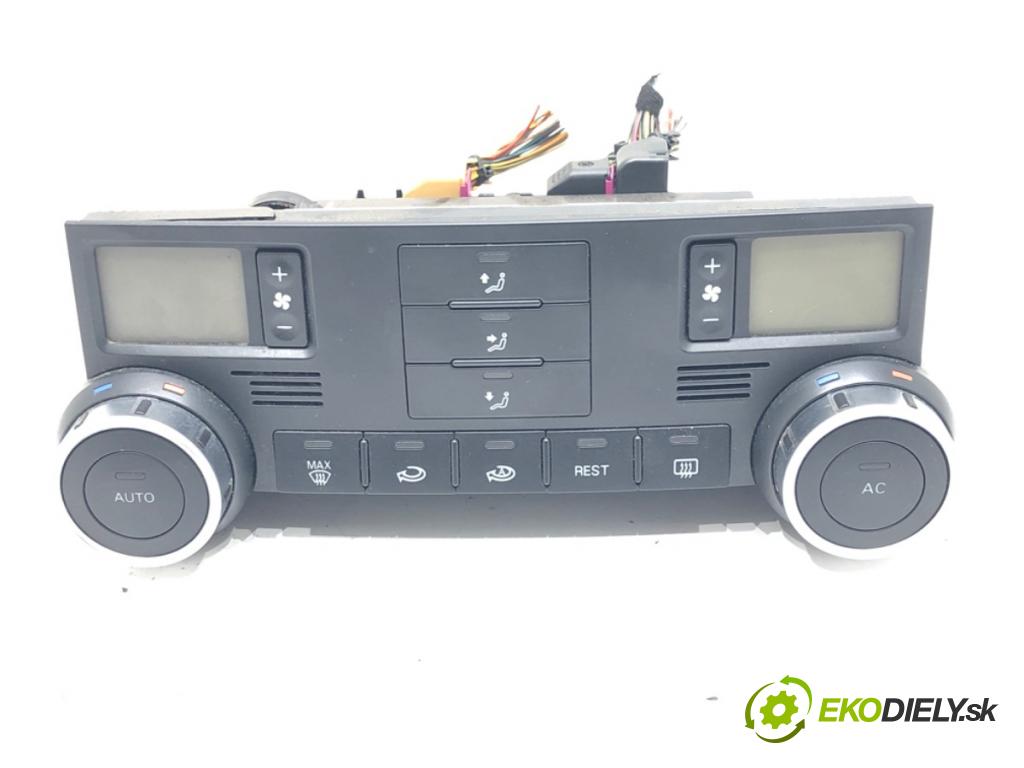 VW TOUAREG (7LA, 7L6, 7L7) 2002 - 2013    3.0 TDI 155 kW [211 KM] olej napędowy 2006 - 2010  Panel ovládania kúrenia 7L6907040AD (Prepínače, spínače, tlačidlá a ovládače kúrenia)