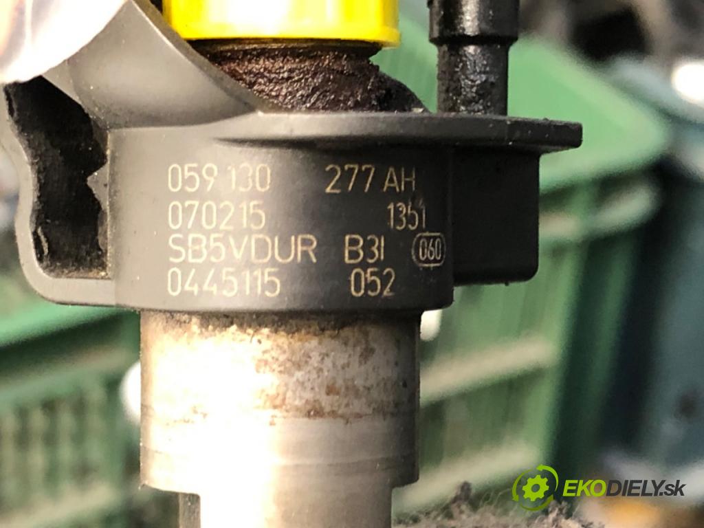 VW TOUAREG (7LA, 7L6, 7L7) 2002 - 2013    3.0 TDI 155 kW [211 KM] olej napędowy 2006 - 2010  vstřikovací ventily 0445115052 (Vstřikovací ventily)