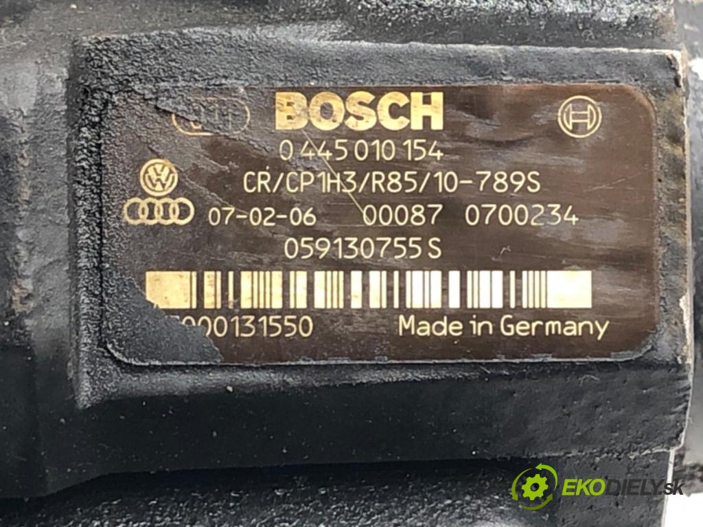 VW TOUAREG (7LA, 7L6, 7L7) 2002 - 2013    3.0 TDI 155 kW [211 KM] olej napędowy 2006 - 2010  Pumpa vstrekovacia 0445010154 (Vstrekovacie čerpadlá)