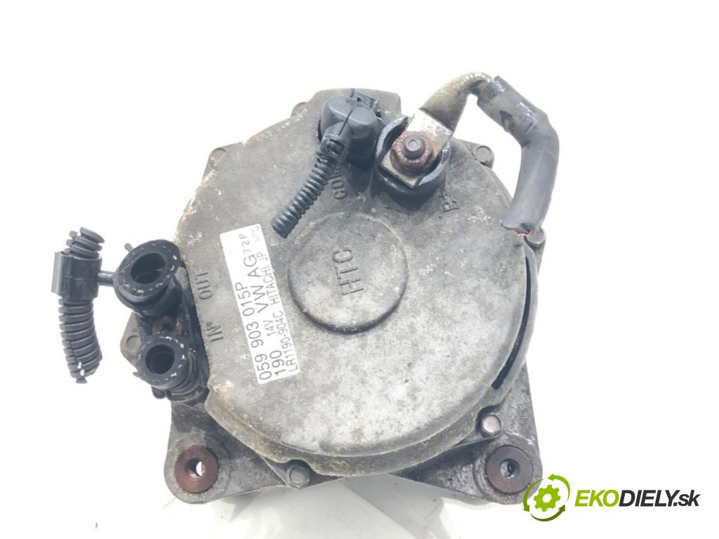 VW TOUAREG (7LA, 7L6, 7L7) 2002 - 2013    3.0 TDI 155 kW [211 KM] olej napędowy 2006 - 2010  Alternátor 059903015P (Alternátory)