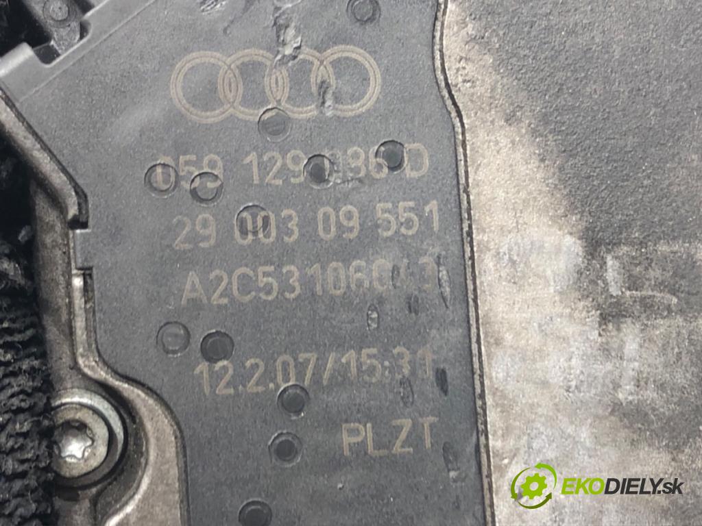 VW TOUAREG (7LA, 7L6, 7L7) 2002 - 2013    3.0 TDI 155 kW [211 KM] olej napędowy 2006 - 2010  nastavovač svod, potrubí 059129086 (Ostatní)