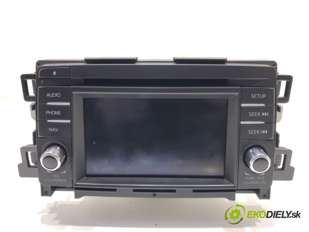 MAZDA CX-5 (KE, GH) 2011 - 2017    2.2 D 4WD (KE2AW) 129 kW [175 KM] olej napędowy 2012 - 2017  RADIO KR85-66-DV0A (Audio zariadenia)
