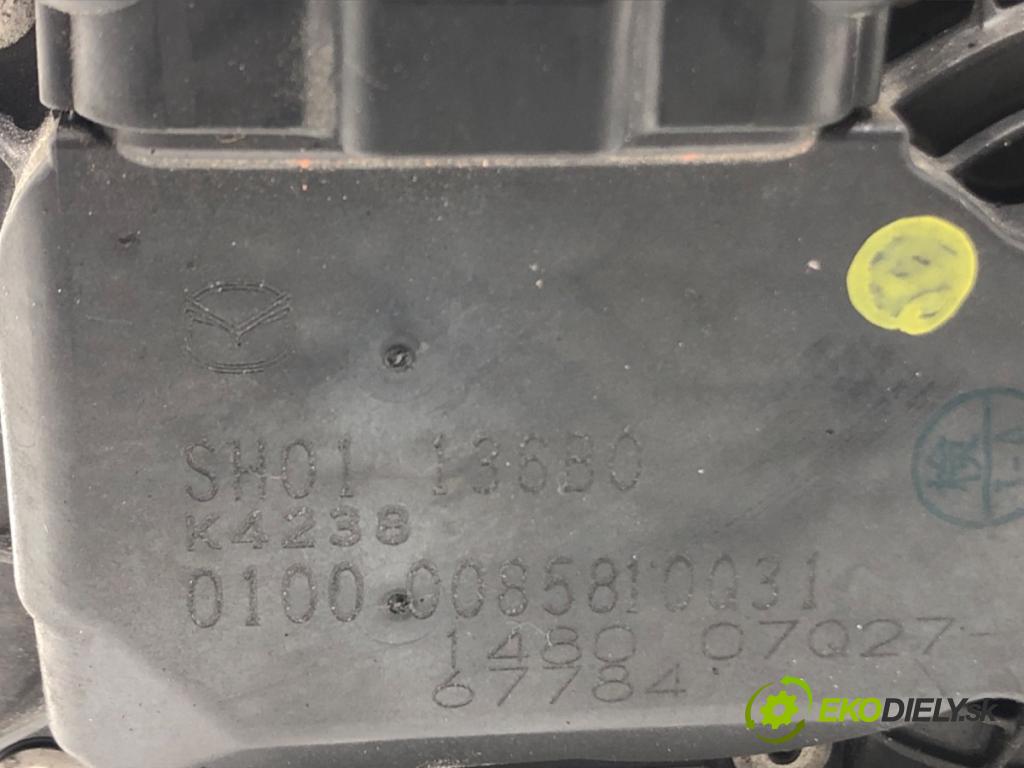 MAZDA CX-5 (KE, GH) 2011 - 2017    2.2 D 4WD (KE2AW) 129 kW [175 KM] olej napędowy 2012 - 2017  Škrtiaca klapka SH01136B0 (Škrtiace klapky)