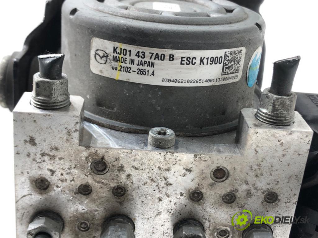 MAZDA CX-5 (KE, GH) 2011 - 2017    2.2 D 4WD (KE2AW) 129 kW [175 KM] olej napędowy 2012 - 2017  Pumpa ABS KJ01437A0B (Pumpy ABS)