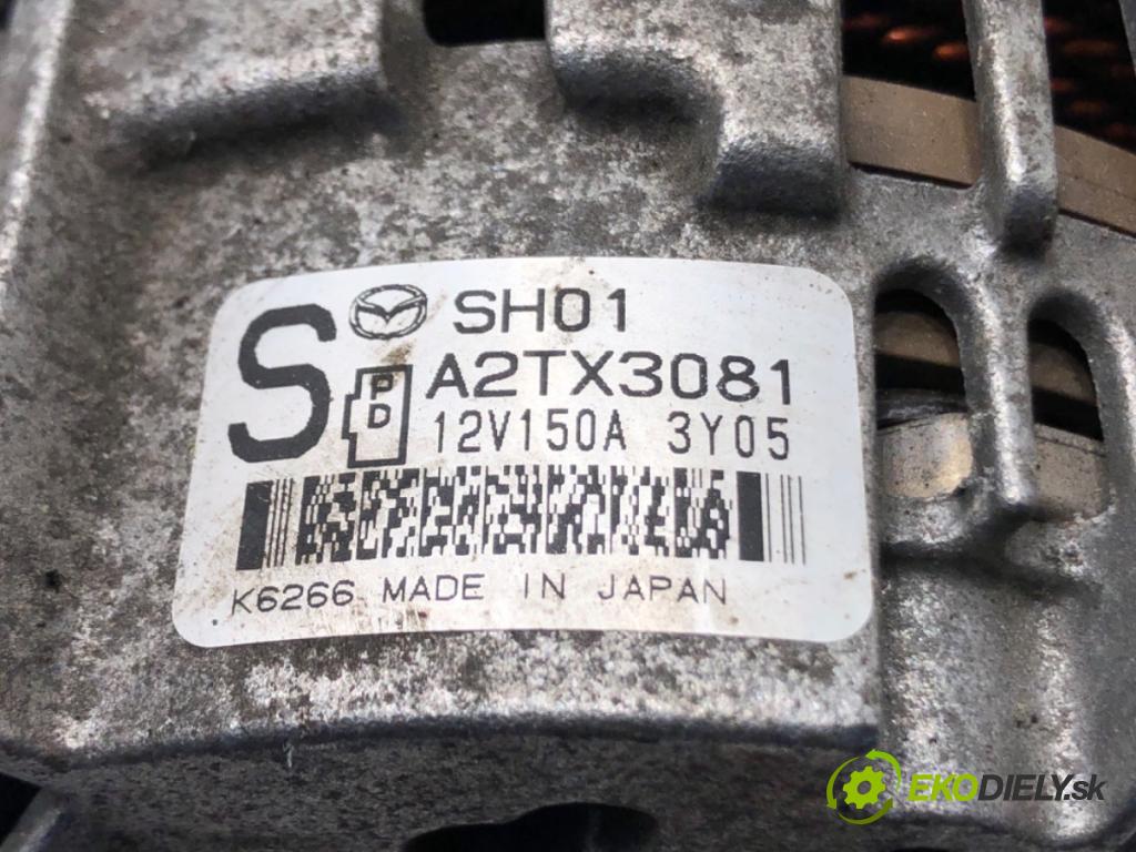 MAZDA CX-5 (KE, GH) 2011 - 2017    2.2 D 4WD (KE2AW) 129 kW [175 KM] olej napędowy 2012 - 2017  Alternátor A2TX3081 (Alternátory)