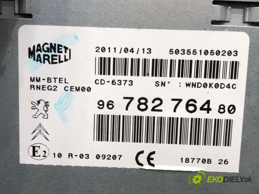 PEUGEOT 508 SW I (8E_) 2010 - 2018    1.6 THP 115 kW [156 KM] benzyna 2010 - 2018  RADIO Navigácia 9678276480 (Audio zariadenia)