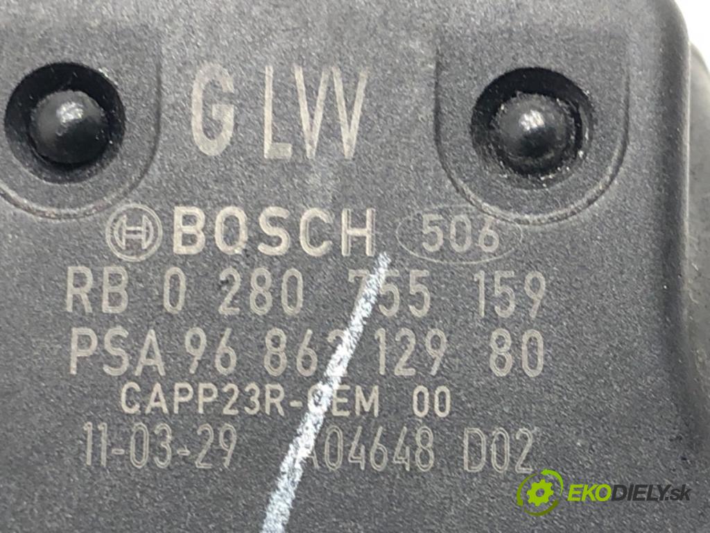 PEUGEOT 508 SW I (8E_) 2010 - 2018    1.6 THP 115 kW [156 KM] benzyna 2010 - 2018  Potenciometer plynu 9686212980 (Pedále)