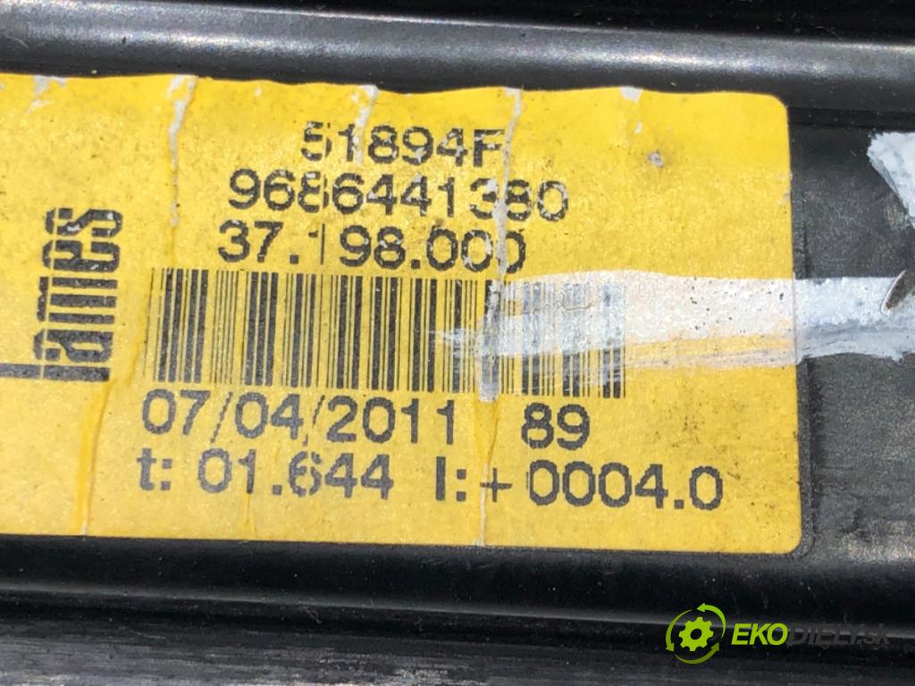 PEUGEOT 508 SW I (8E_) 2010 - 2018    1.6 THP 115 kW [156 KM] benzyna 2010 - 2018  mechanismus okna levý zadní část 9688808480