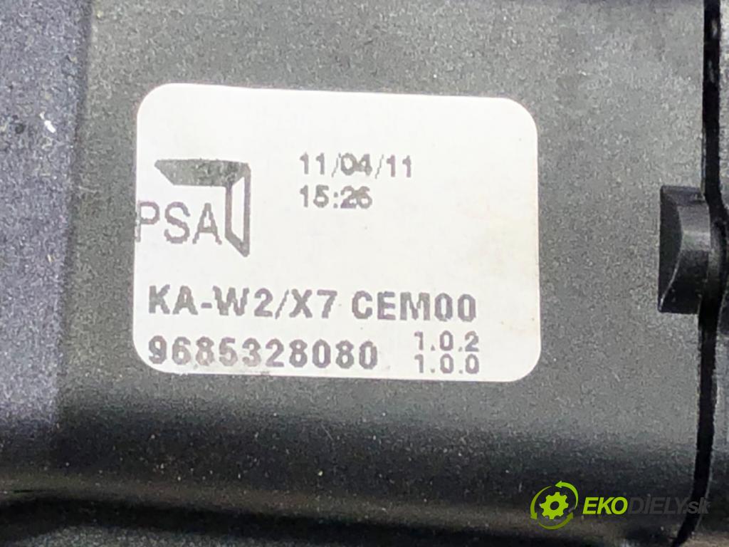 PEUGEOT 508 SW I (8E_) 2010 - 2018    1.6 THP 115 kW [156 KM] benzyna 2010 - 2018  Kulisa 9685328080 (Rýchlostné páky / kulisy)