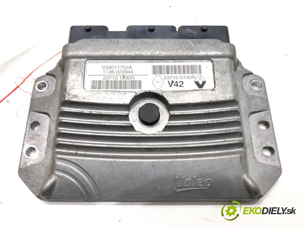 DACIA DUSTER (HS_) 2010 - 2018    1.6 16V 77 kW [105 KM] benzyna 2010 - 2018  riadiaca jednotka Motor 237101830R (Riadiace jednotky)