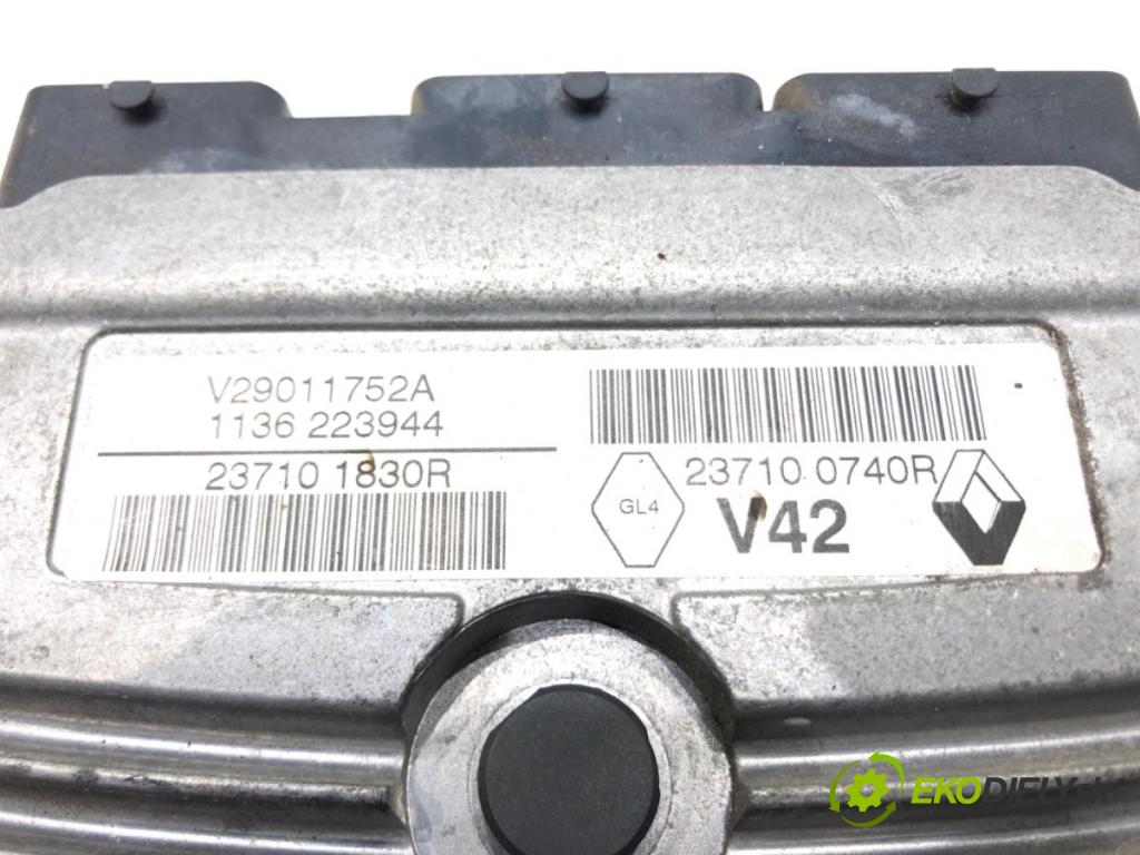 DACIA DUSTER (HS_) 2010 - 2018    1.6 16V 77 kW [105 KM] benzyna 2010 - 2018  riadiaca jednotka Motor 237101830R (Riadiace jednotky)