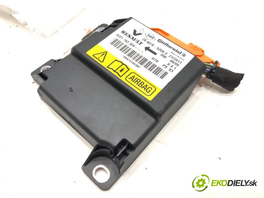 DACIA DUSTER (HS_) 2010 - 2018    1.6 16V 77 kW [105 KM] benzyna 2010 - 2018  senzor airbag 8201163304 (Snímače)