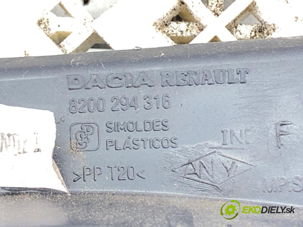 DACIA DUSTER (HS_) 2010 - 2018    1.6 16V 77 kW [105 KM] benzyna 2010 - 2018  torpédo plast pod čelní okno 8200294316 8200825457