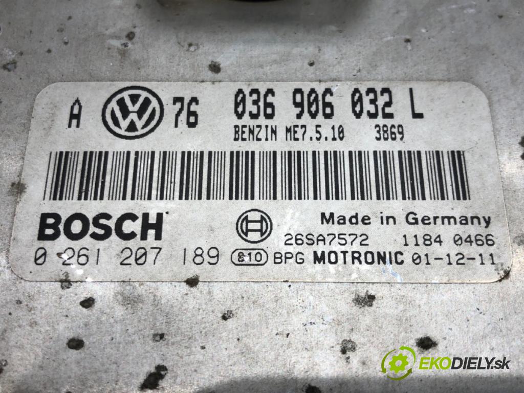 VW GOLF IV (1J1) 1997 - 2008    1.4 16V 55 kW [75 KM] benzyna 1997 - 2004  riadiaca jednotka Motor 036986032L (Riadiace jednotky)