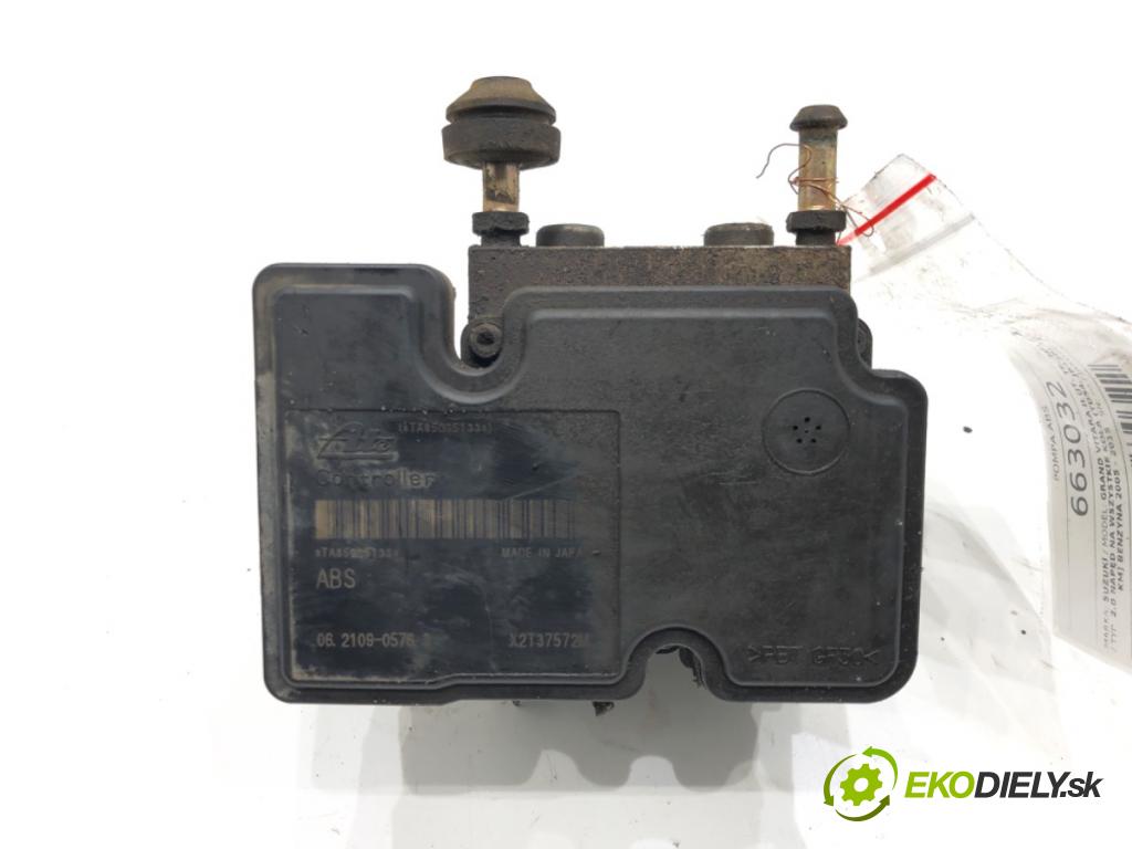 SUZUKI GRAND VITARA II (JT, TE, TD) 2005 - 2022    2.0 Napęd na wszystkie koła (TD54, JB420) 103 kW [140 KM] benzyna 2005 - 2015  Pumpa ABS 06.2102-0504.4 (Pumpy ABS)