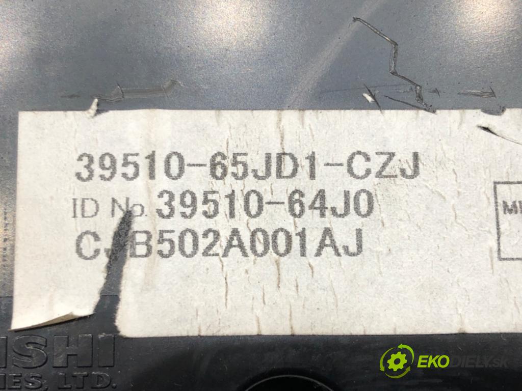 SUZUKI GRAND VITARA II (JT, TE, TD) 2005 - 2022    2.0 Napęd na wszystkie koła (TD54, JB420) 103 kW [140 KM] benzyna 2005 - 2015  Panel ovládania kúrenia 39510-65JD1 (Prepínače, spínače, tlačidlá a ovládače kúrenia)