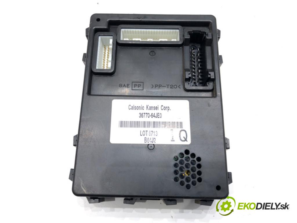 SUZUKI GRAND VITARA II (JT, TE, TD) 2005 - 2022    2.0 Napęd na wszystkie koła (TD54, JB420) 103 kW [140 KM] benzyna 2005 - 2015  Modul komfortu 36770-64JE0 (Moduly komfortu)