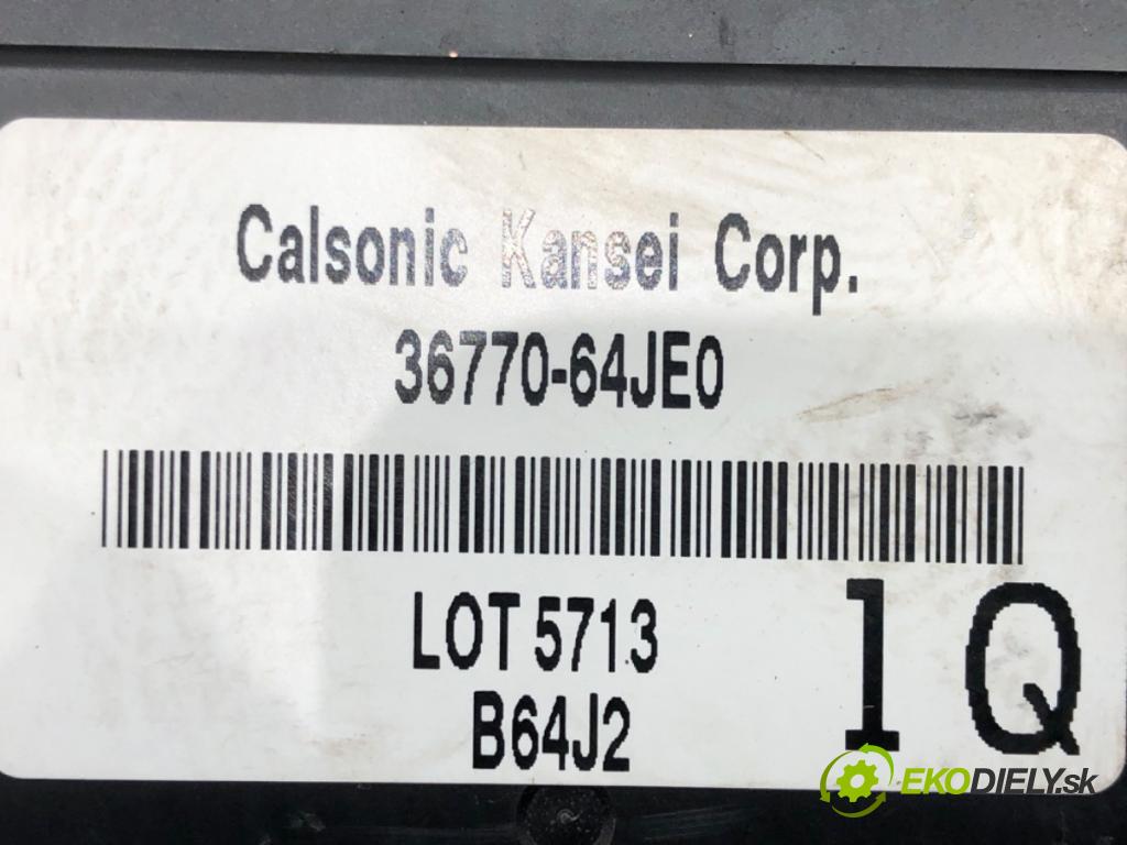 SUZUKI GRAND VITARA II (JT, TE, TD) 2005 - 2022    2.0 Napęd na wszystkie koła (TD54, JB420) 103 kW [140 KM] benzyna 2005 - 2015  Modul komfortu 36770-64JE0 (Moduly komfortu)