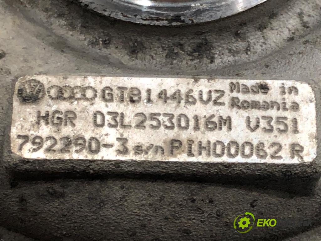 VW TRANSPORTER V Autobus (7HB, 7HJ, 7EB, 7EJ) 2003 - 2015    2.0 TDI 84 kW [114 KM] olej napędowy 2011 - 2015  turbo 03L253016M (Turbodúchadla (kompletní))