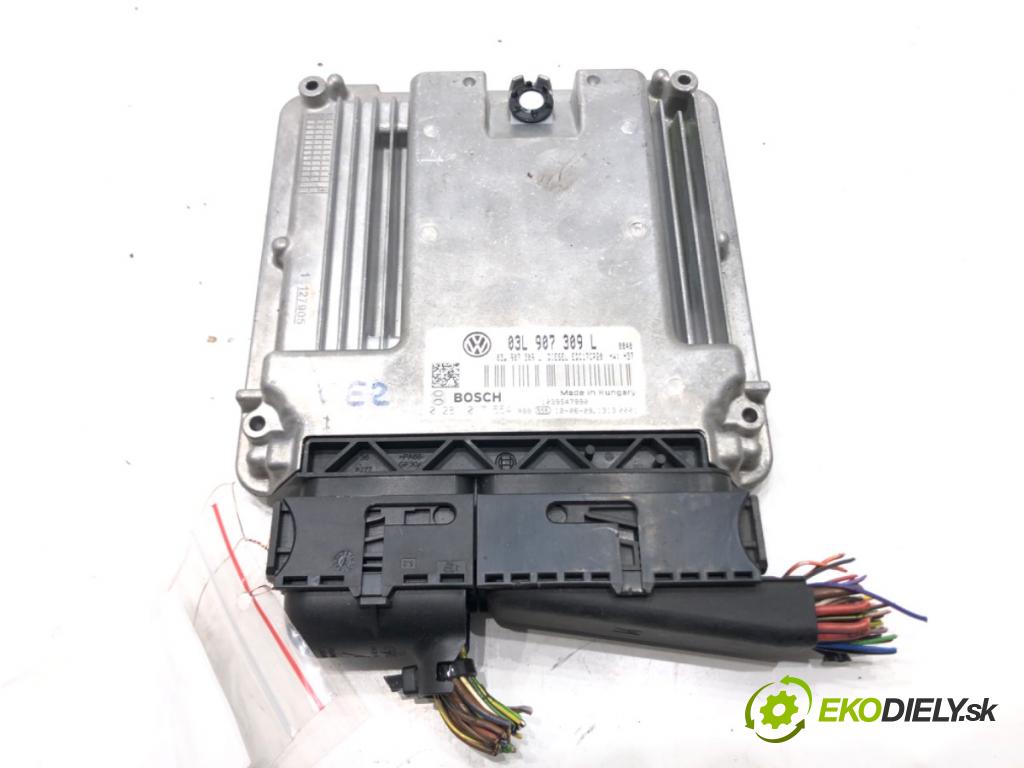 VW TRANSPORTER V Autobus (7HB, 7HJ, 7EB, 7EJ) 2003 - 2015    2.0 TDI 84 kW [114 KM] olej napędowy 2011 - 2015  riadiaca jednotka Motor 03L907309L 0281017554 (Riadiace jednotky)