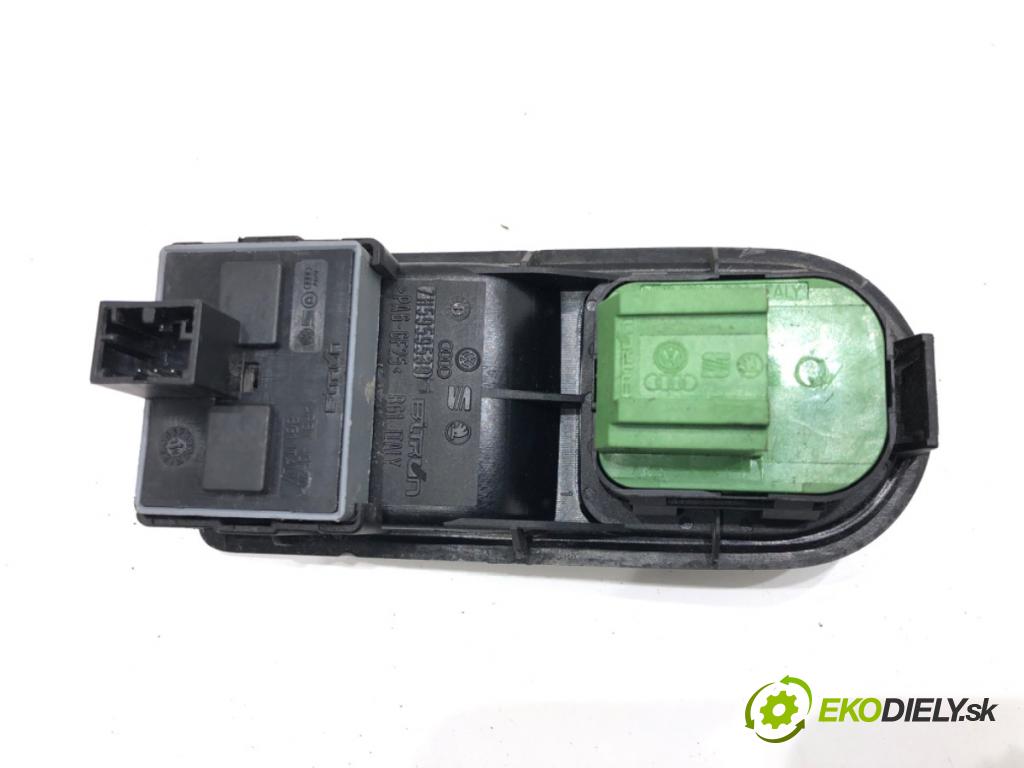 VW TRANSPORTER V Autobus (7HB, 7HJ, 7EB, 7EJ) 2003 - 2015    2.0 TDI 84 kW [114 KM] olej napędowy 2011 - 2015  Prepínač okien 7H5959539H (Prepínače, spínače, tlačidlá a ovládače kúrenia)