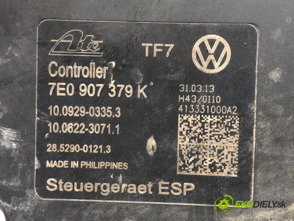 VW TRANSPORTER V Autobus (7HB, 7HJ, 7EB, 7EJ) 2003 - 2015    2.0 TDI 84 kW [114 KM] olej napędowy 2011 - 2015  Pumpa ABS 7E0907379K (Pumpy ABS)