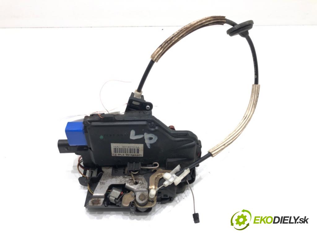 VW TOUAREG (7LA, 7L6, 7L7) 2002 - 2013    5.0 V10 TDI 230 kW [313 KM] olej napędowy 2002 - 2010  zámok dveře levý přední část 3D1837015A