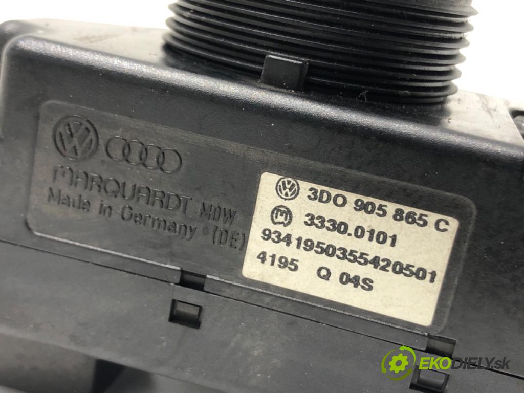 VW TOUAREG (7LA, 7L6, 7L7) 2002 - 2013    5.0 V10 TDI 230 kW [313 KM] olej napędowy 2002 - 2010  spinačka 3D0905865C (Spínacie skrinky a kľúče)