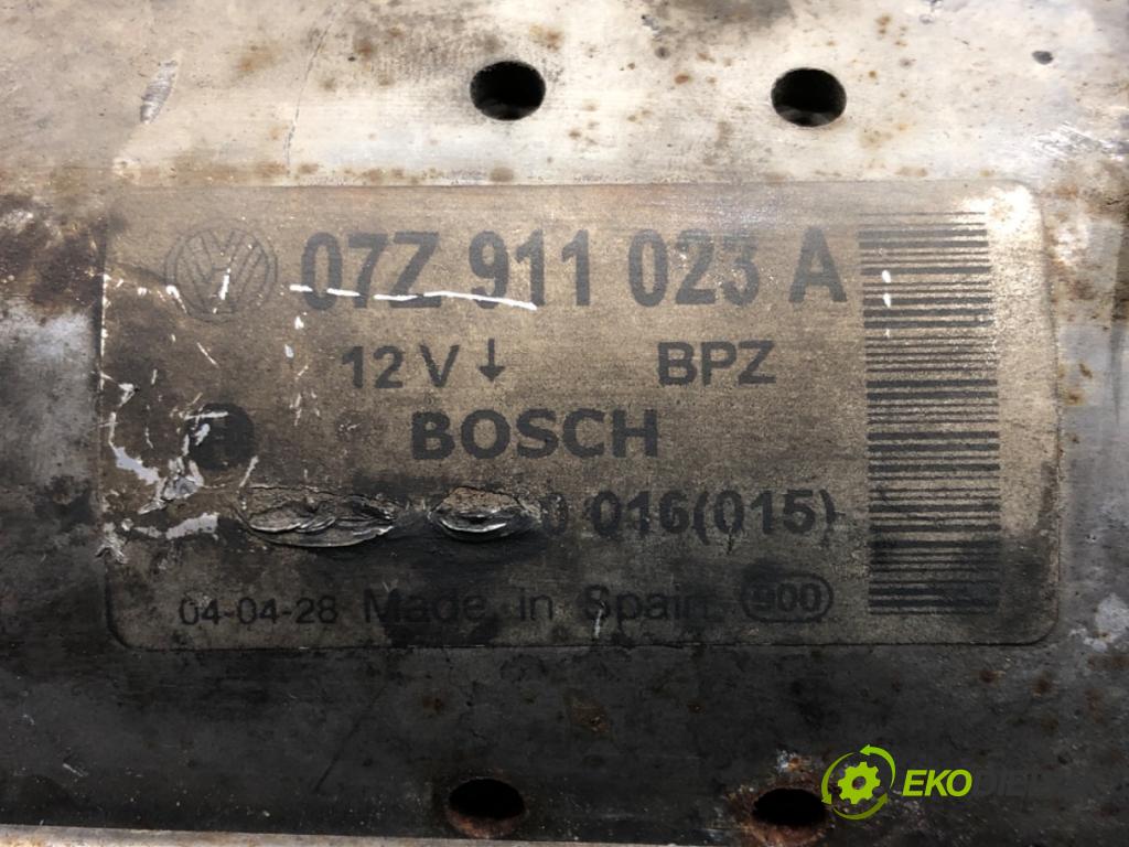 VW TOUAREG (7LA, 7L6, 7L7) 2002 - 2013    5.0 V10 TDI 230 kW [313 KM] olej napędowy 2002 - 2010  Štartér 07Z911023A (Štartéry)