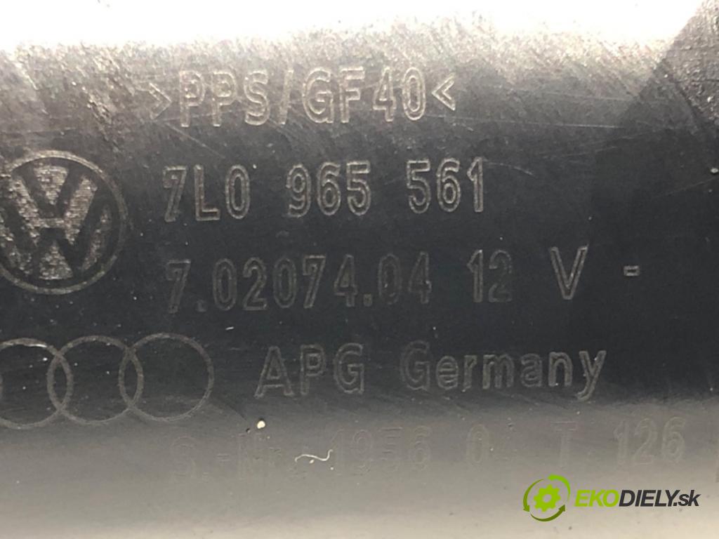 VW TOUAREG (7LA, 7L6, 7L7) 2002 - 2013    5.0 V10 TDI 230 kW [313 KM] olej napędowy 2002 - 2010  DALŠÍ: pumpa vody 7L0965561 (Vodní pumpy)