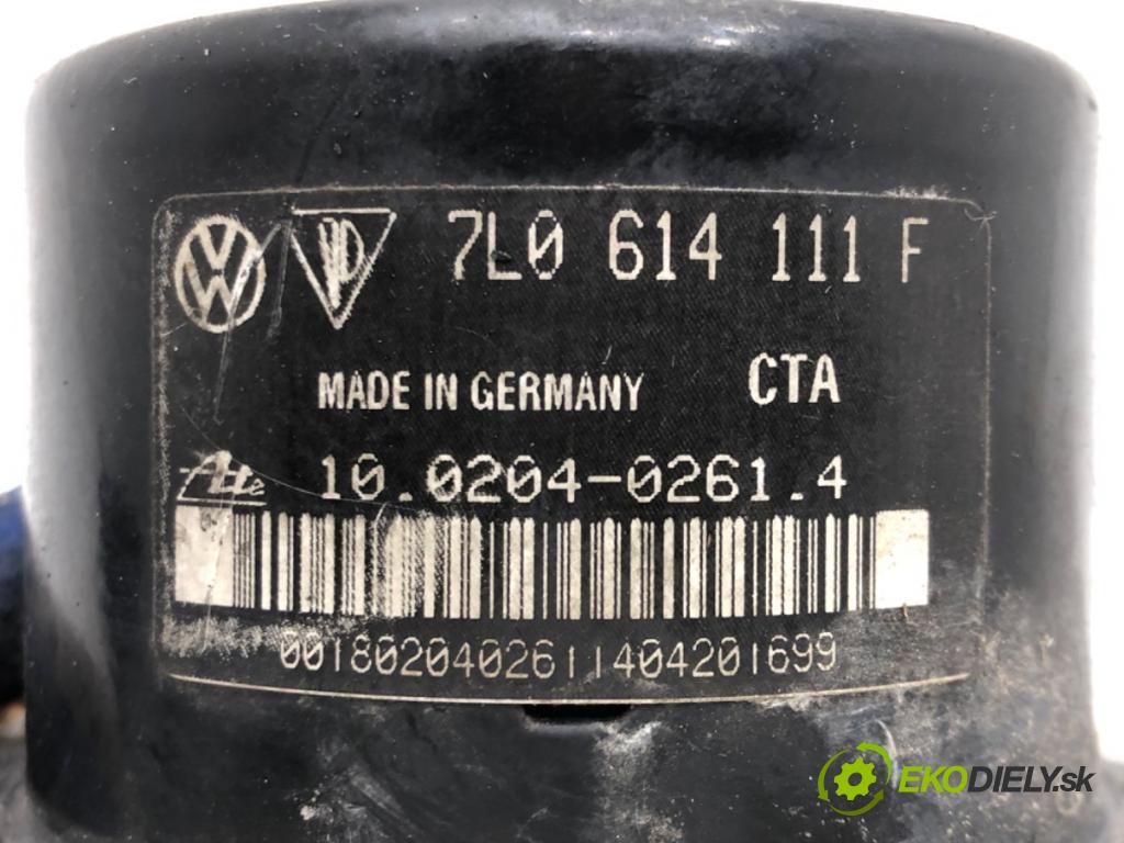 VW TOUAREG (7LA, 7L6, 7L7) 2002 - 2013    5.0 V10 TDI 230 kW [313 KM] olej napędowy 2002 - 2010  Pumpa ABS 7L0614111F 7L0907379E (Pumpy ABS)