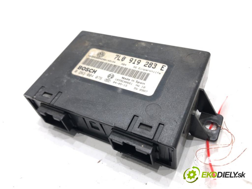 VW TOUAREG (7LA, 7L6, 7L7) 2002 - 2013    5.0 V10 TDI 230 kW [313 KM] olej napędowy 2002 - 2010  Modul PDC 7L0919283E 0263004076 (Ostatné)