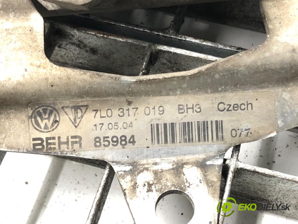 VW TOUAREG (7LA, 7L6, 7L7) 2002 - 2013    5.0 V10 TDI 230 kW [313 KM] olej napędowy 2002 - 2010  Chladič oleja 7L0317019