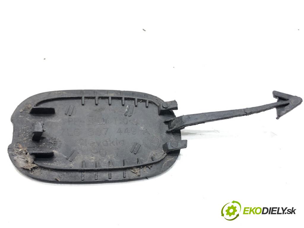 VW TOUAREG (7LA, 7L6, 7L7) 2002 - 2013    5.0 V10 TDI 230 kW [313 KM] olej napędowy 2002 - 2010  kryt nárazníka zadní část 7L6807449A