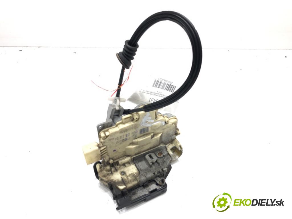 VW PASSAT B6 Variant (3C5) 2005 - 2011    1.9 TDI 77 kW [105 KM] olej napędowy 2005 - 2010  zámok dveře levý přední část 3C1837015A