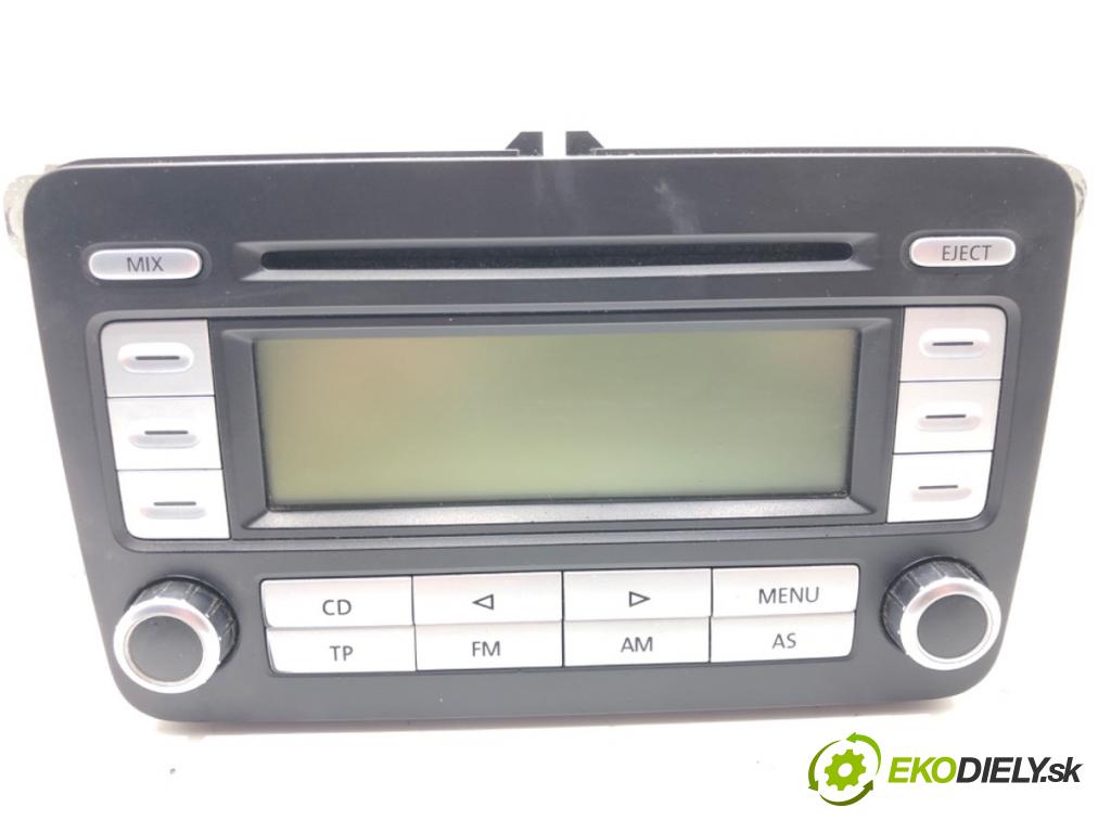 VW PASSAT B6 Variant (3C5) 2005 - 2011    1.9 TDI 77 kW [105 KM] olej napędowy 2005 - 2010  RADIO 1K0035186R (Audio zariadenia)