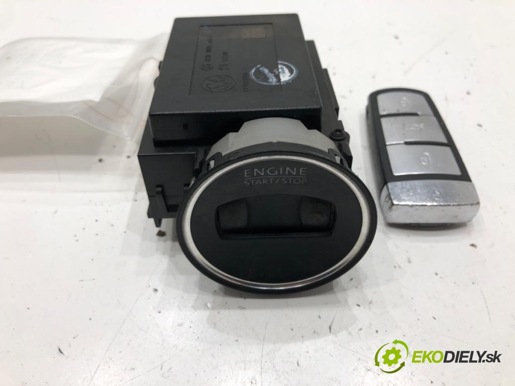 VW PASSAT B6 Variant (3C5) 2005 - 2011    1.9 TDI 77 kW [105 KM] olej napędowy 2005 - 2010  spinačka 3C0905843Q (Spínacie skrinky a kľúče)