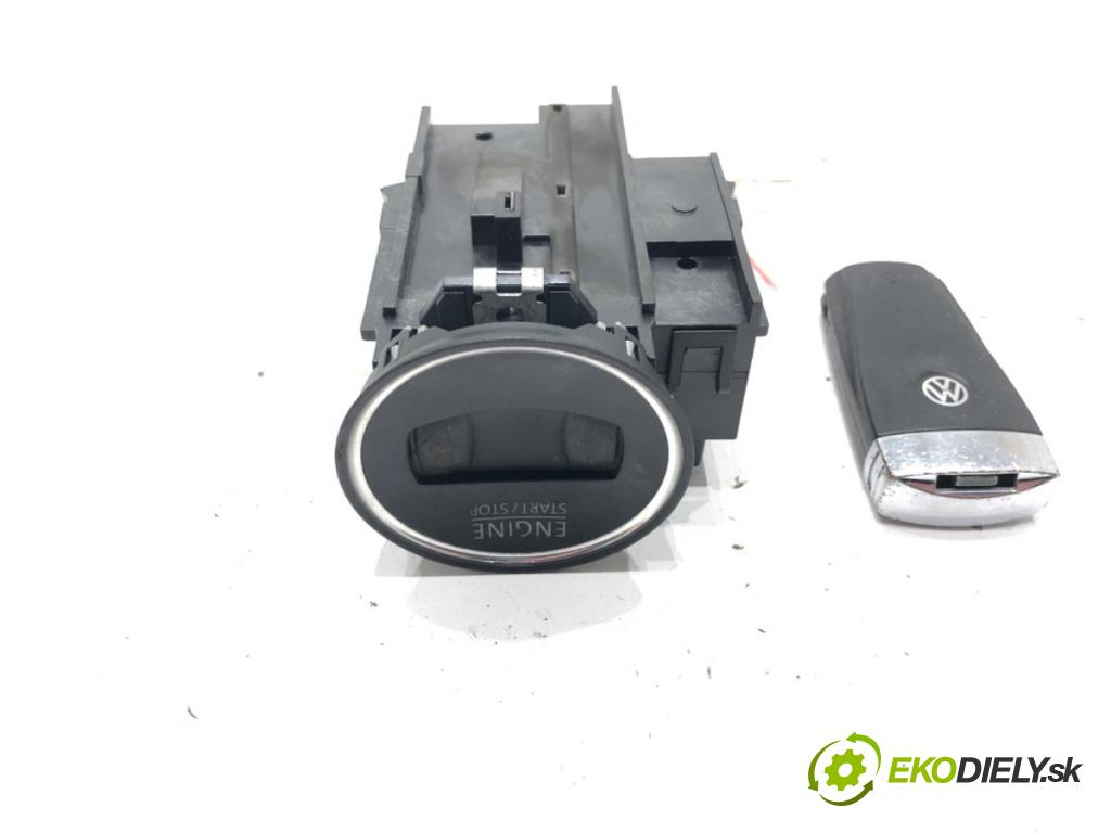 VW PASSAT B6 Variant (3C5) 2005 - 2011    1.9 TDI 77 kW [105 KM] olej napędowy 2005 - 2010  spinačka 3C0905843Q (Spínacie skrinky a kľúče)