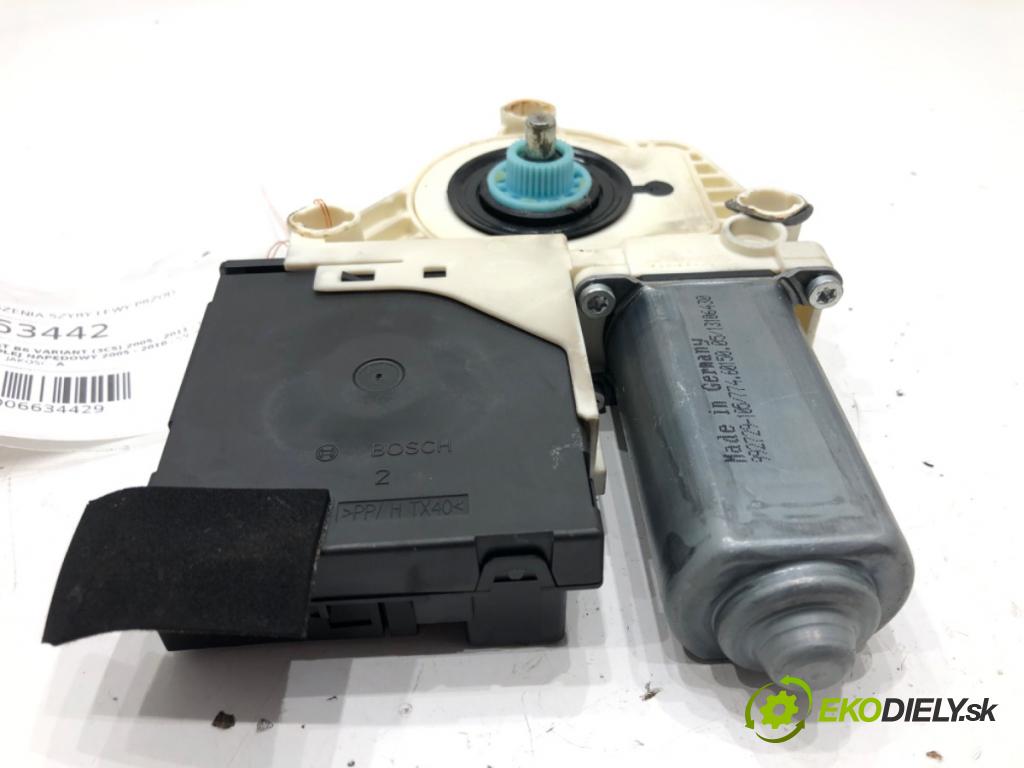 VW PASSAT B6 Variant (3C5) 2005 - 2011    1.9 TDI 77 kW [105 KM] olej napędowy 2005 - 2010  motor sťahovaní okna levý přední část 1K0959793L