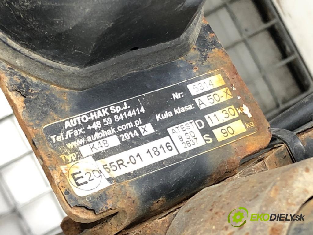 VW PASSAT B6 Variant (3C5) 2005 - 2011    1.9 TDI 77 kW [105 KM] olej napędowy 2005 - 2010  Hák tažné zařízení  (Tažná zařízení)