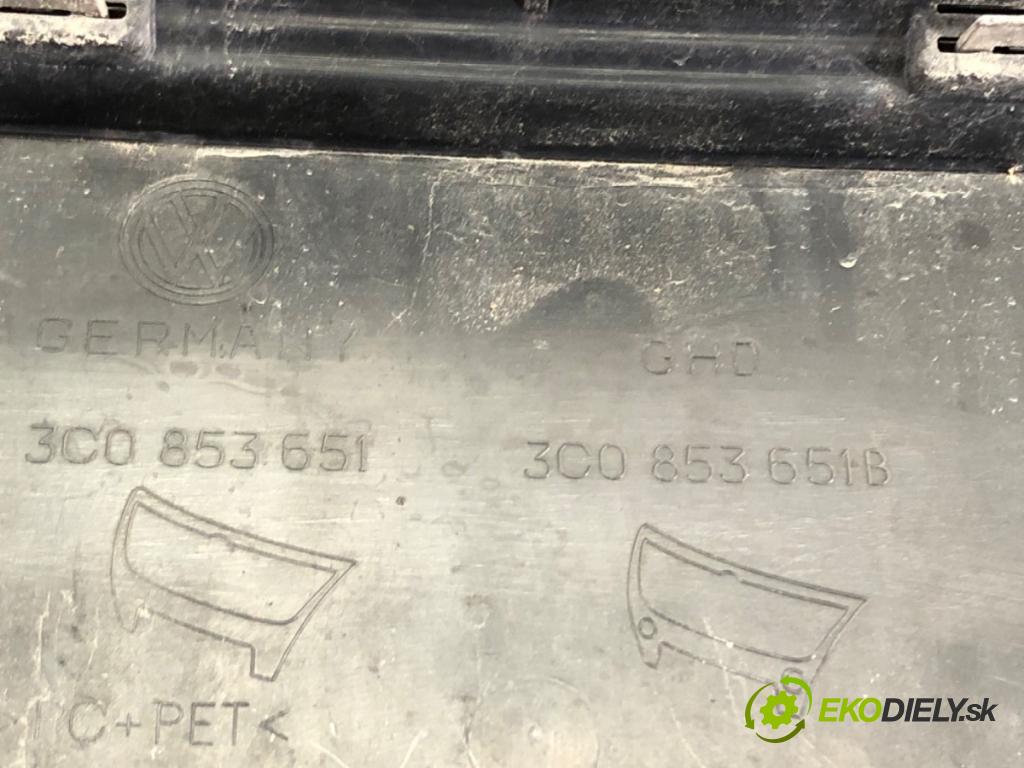 VW PASSAT B6 Variant (3C5) 2005 - 2011    1.9 TDI 77 kW [105 KM] olej napędowy 2005 - 2010  mřížka maska 3C0853651 (Mřížky (masky) chladičů)