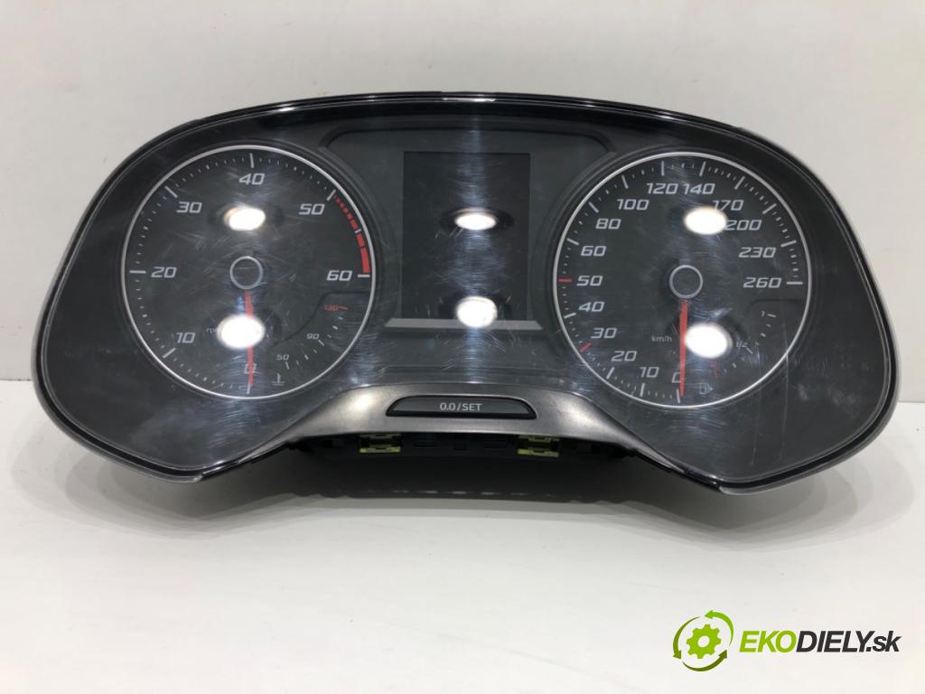 SEAT LEON (5F1) 2012 - 2022    1.6 TDI 77 kW [105 KM] olej napędowy 2012 - 2022  Prístrojovka 5F0920872A (Prístrojové dosky, displeje)