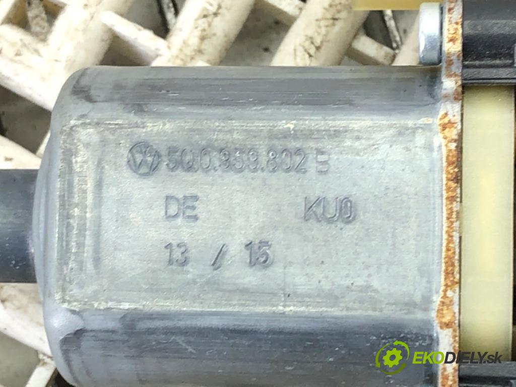 SEAT LEON (5F1) 2012 - 2022    1.6 TDI 77 kW [105 KM] olej napędowy 2012 - 2022  mechanismus okna pravý přední část 5Q0959802B