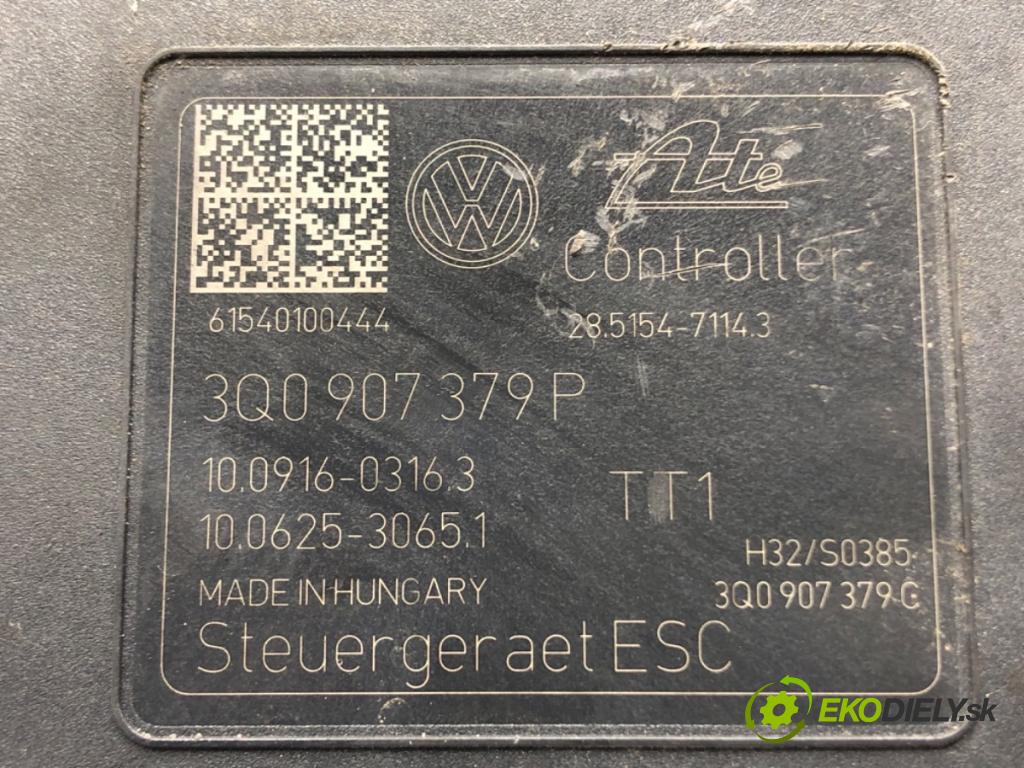 SEAT LEON (5F1) 2012 - 2022    1.6 TDI 77 kW [105 KM] olej napędowy 2012 - 2022  Pumpa ABS 3Q0907379P (Pumpy ABS)